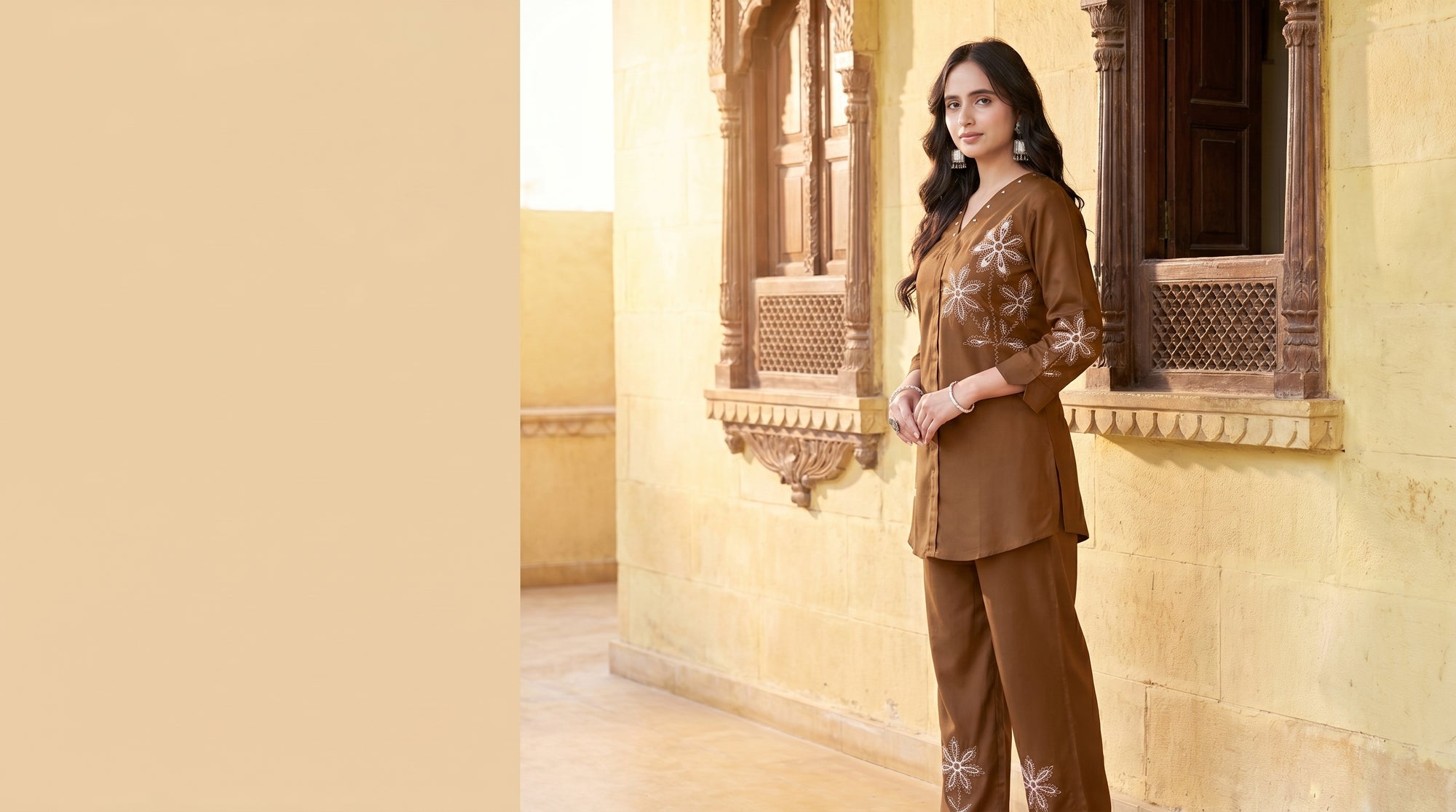 Amba · Co-ord sets, MorPaankh women's Indian ethnic wear
