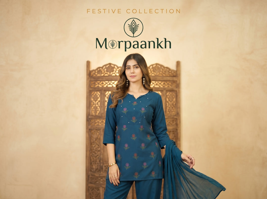 Dhoop · New arrivals, MorPaankh women's Indian ethnic wear