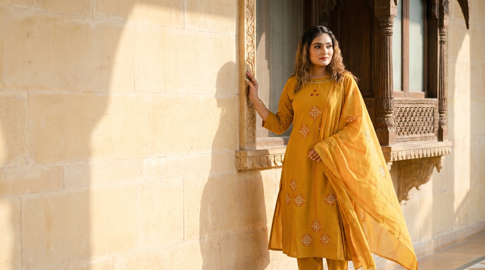 Saanjh · Kurta sets, MorPaankh women's Indian ethnic wear
