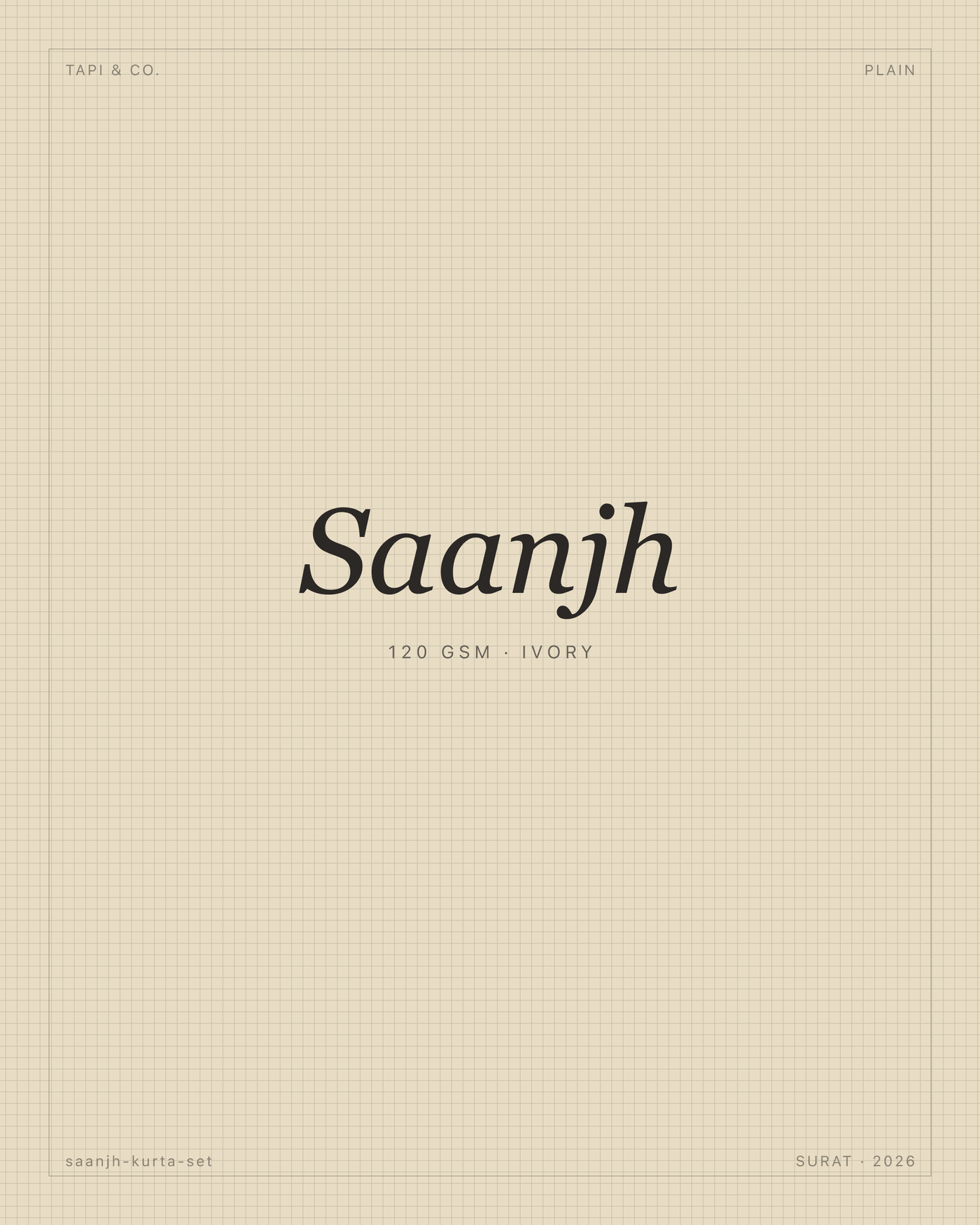 saanjh-kurta-set — Ivory